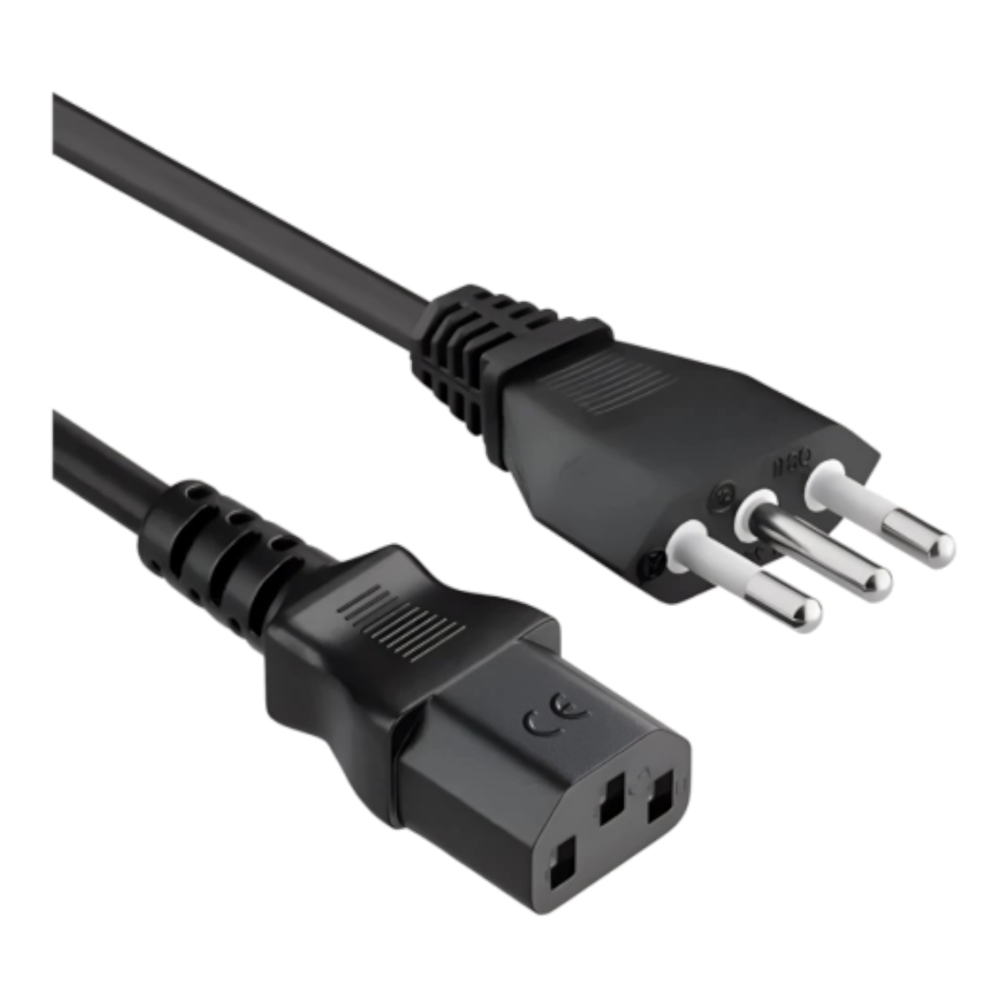 Cable de Poder 3 en L�nea Gen�rico Para Pc 1,2mt