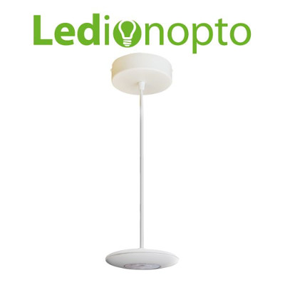 Lmpara Led Ledion Colgante 15w 3000k Aro Blanco 38 Dimerizable