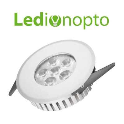 Lmpara Led Ledion Embutir 20w 3000k Aro Blanco 60