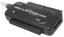 Adaptador USB 2.0 Serial ATA o SATA CABLE