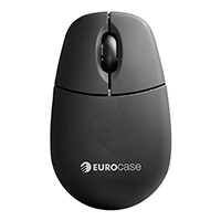 Mouse Óptico Ambidiestro Eurocase Usb 800 dpi 
