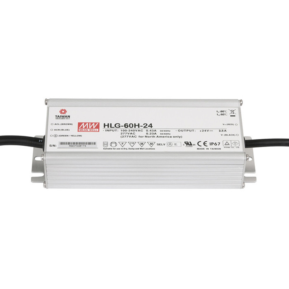 Driver De Alimentación Led Ip65 Cc/cv Ac/dc 22-27v 2.5a -