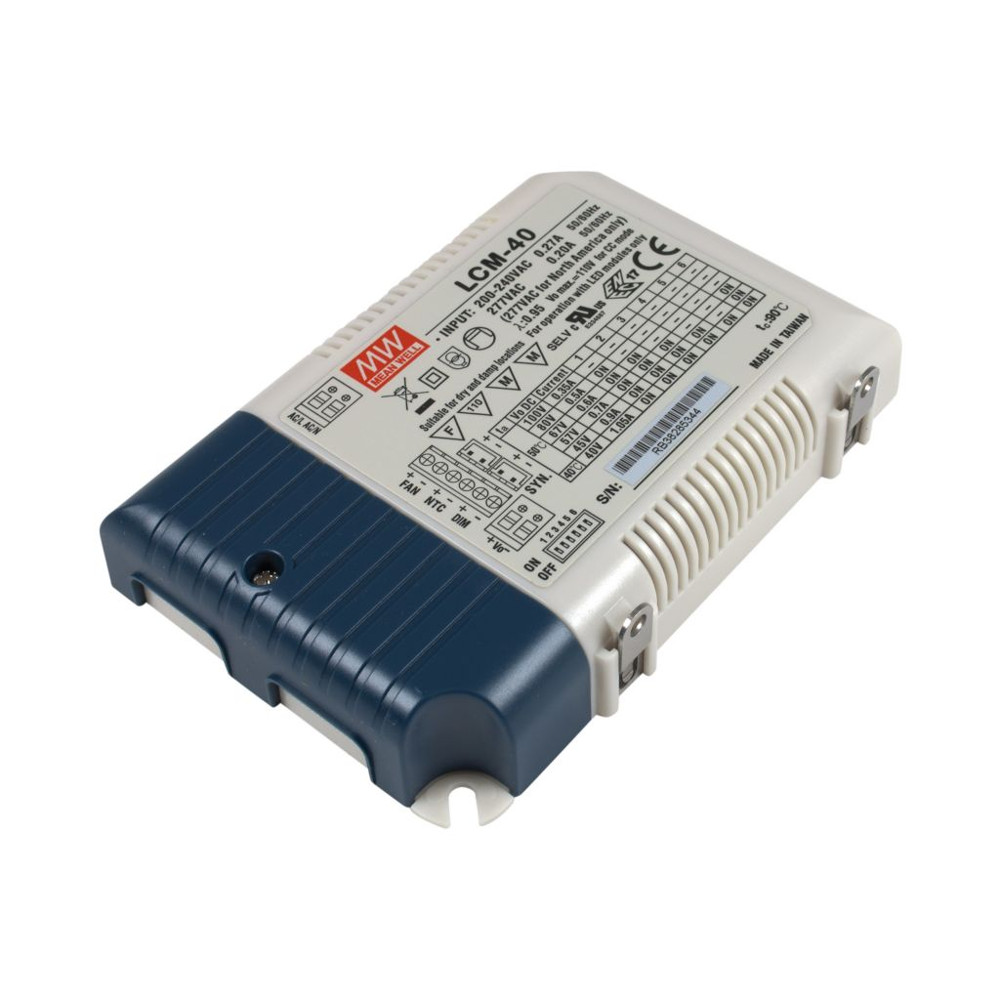 Driver De Alimentación Led Ip20 Regulable Cc Ac/dc 2-100v 1