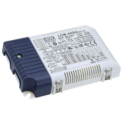 Driver de alimentacin LED IP20 regulable CC AC/DC 2-100V 1.05A