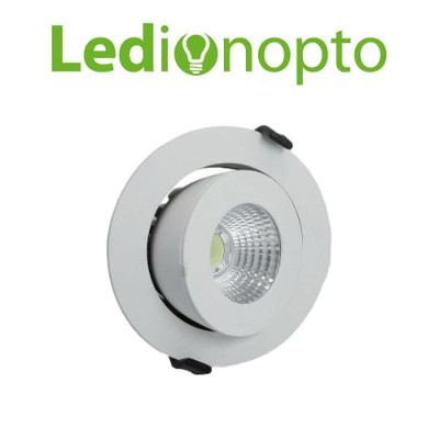 Lmpara Led Ledion Embutir 10w 3000k Dimerizable Chip Hr