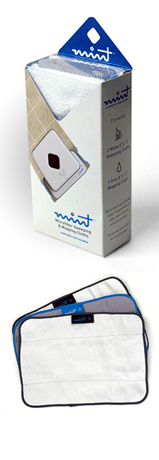 Pack Paos de Microfibra Lavables Para Aspiradora iRobot Braava