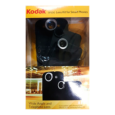 Kit Lentes Kodak para cmara de Celular 