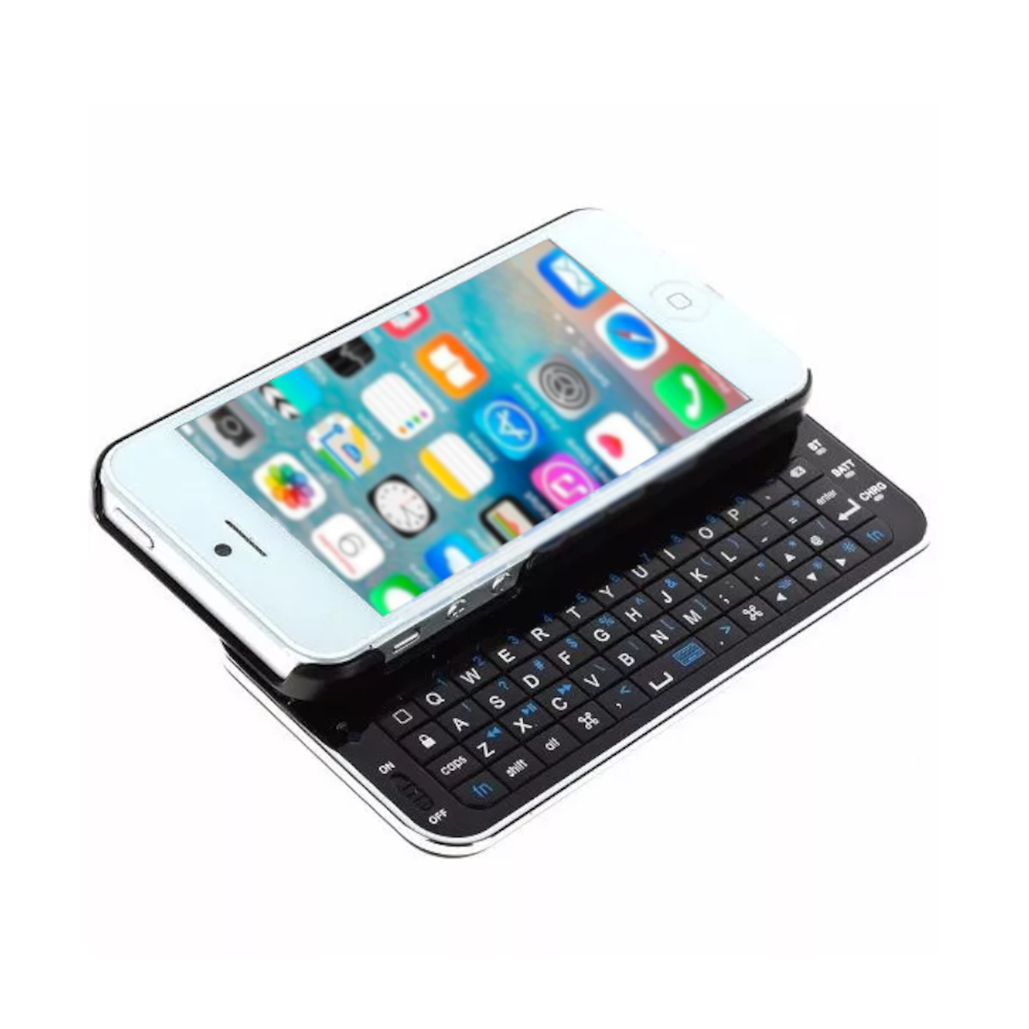 Estuche Bluetooth Con Teclado Para iPhone 5s