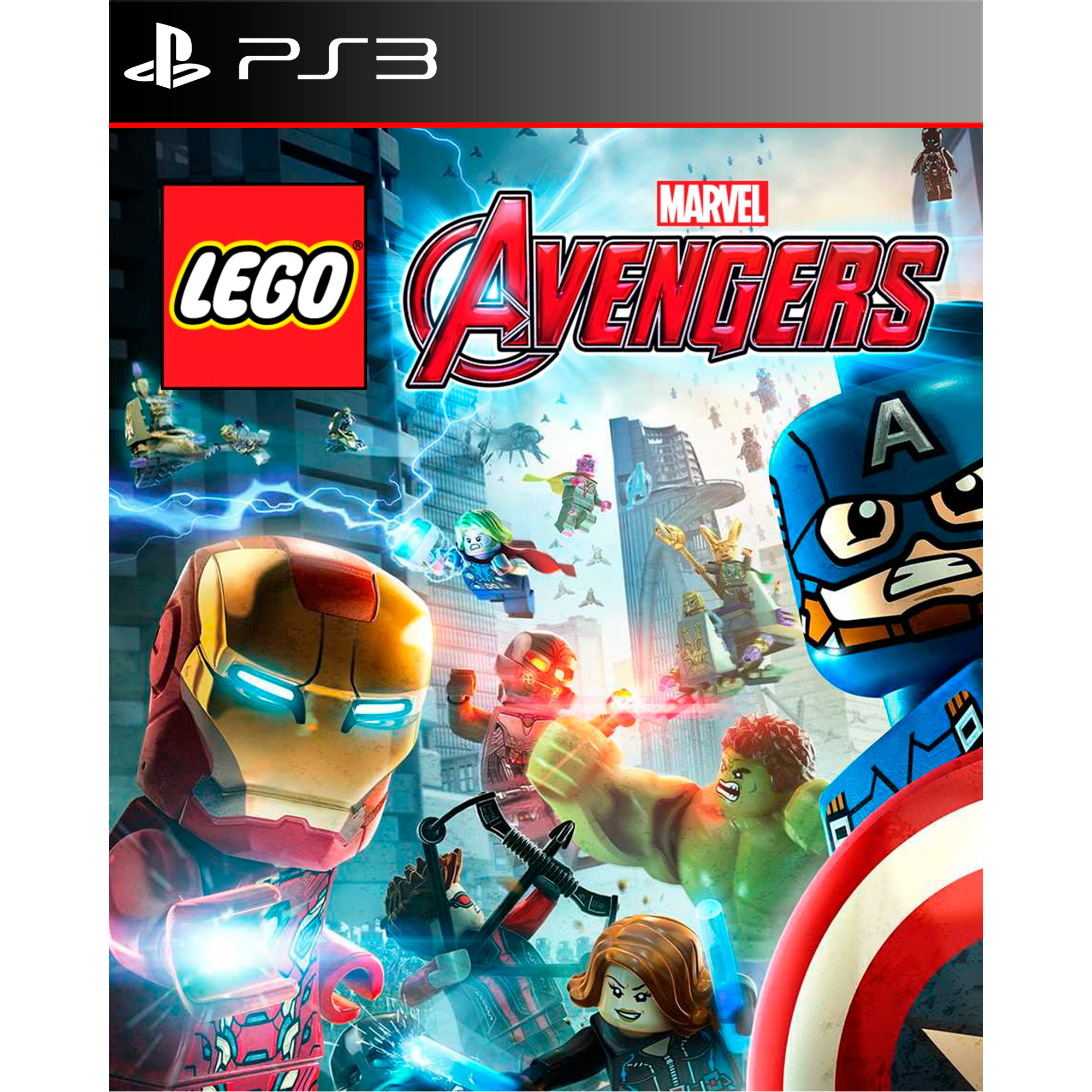 Juego Original Ps3 Lego Marvel Avengers Para PS3 - PcService