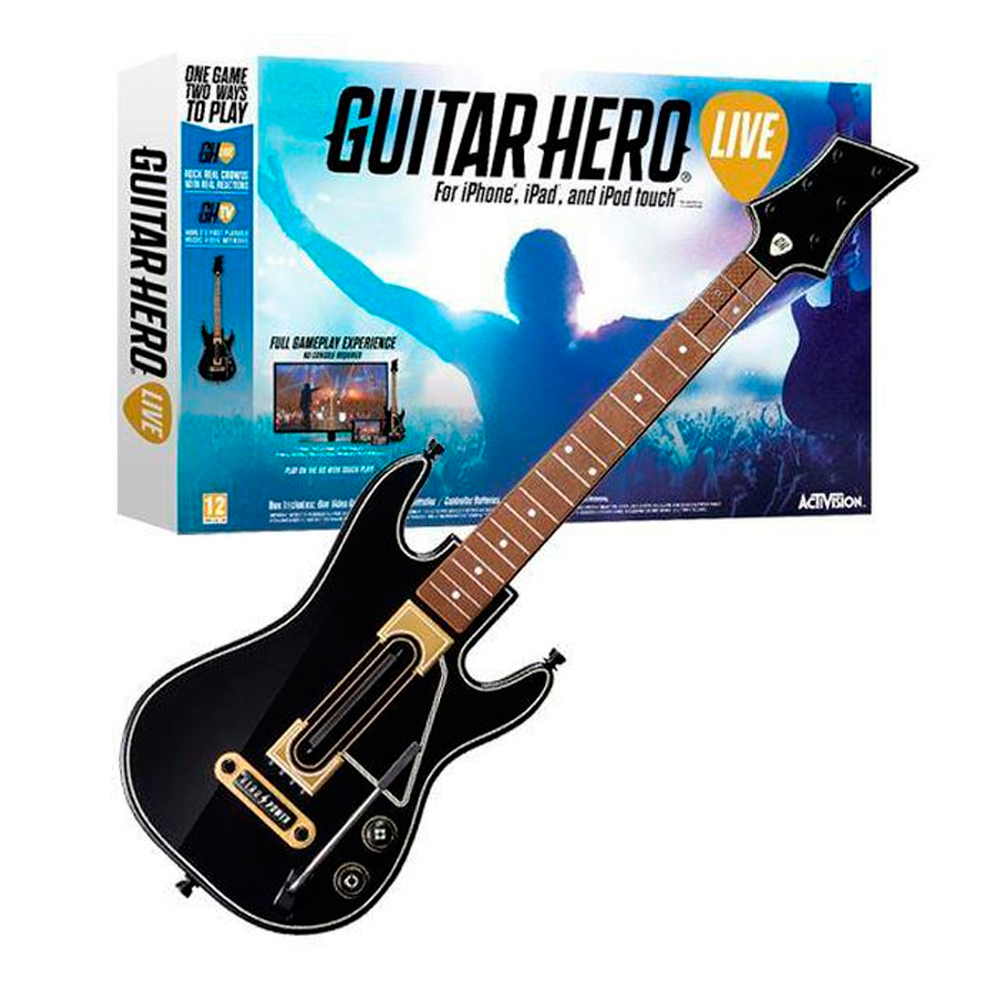 Juego Oficial Guitar Hero Live Incluye Guitarra 