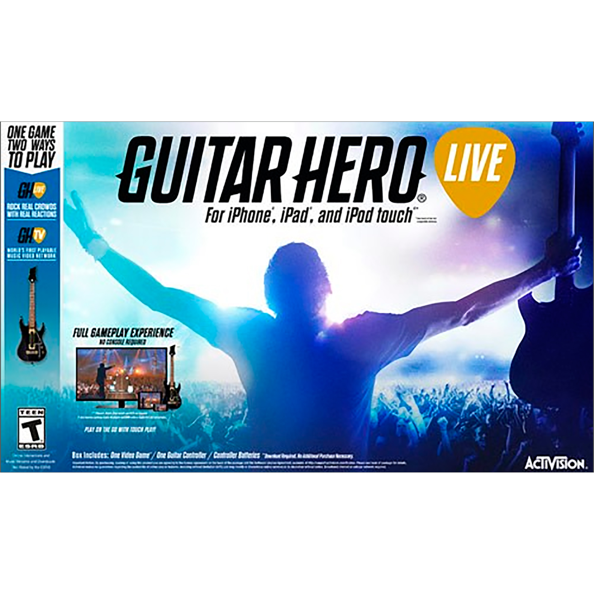 Juego Oficial Guitar Hero Live Incluye Guitarra 