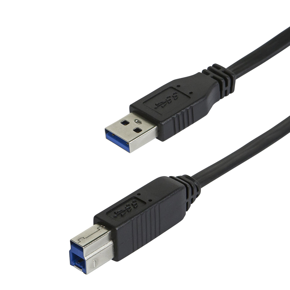 Cable De Datos Retráctil Usb B A Usb A