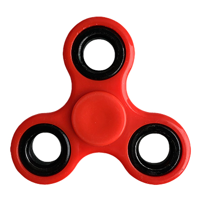 Fidget Spinner Antiestrs Estndar Rojo
