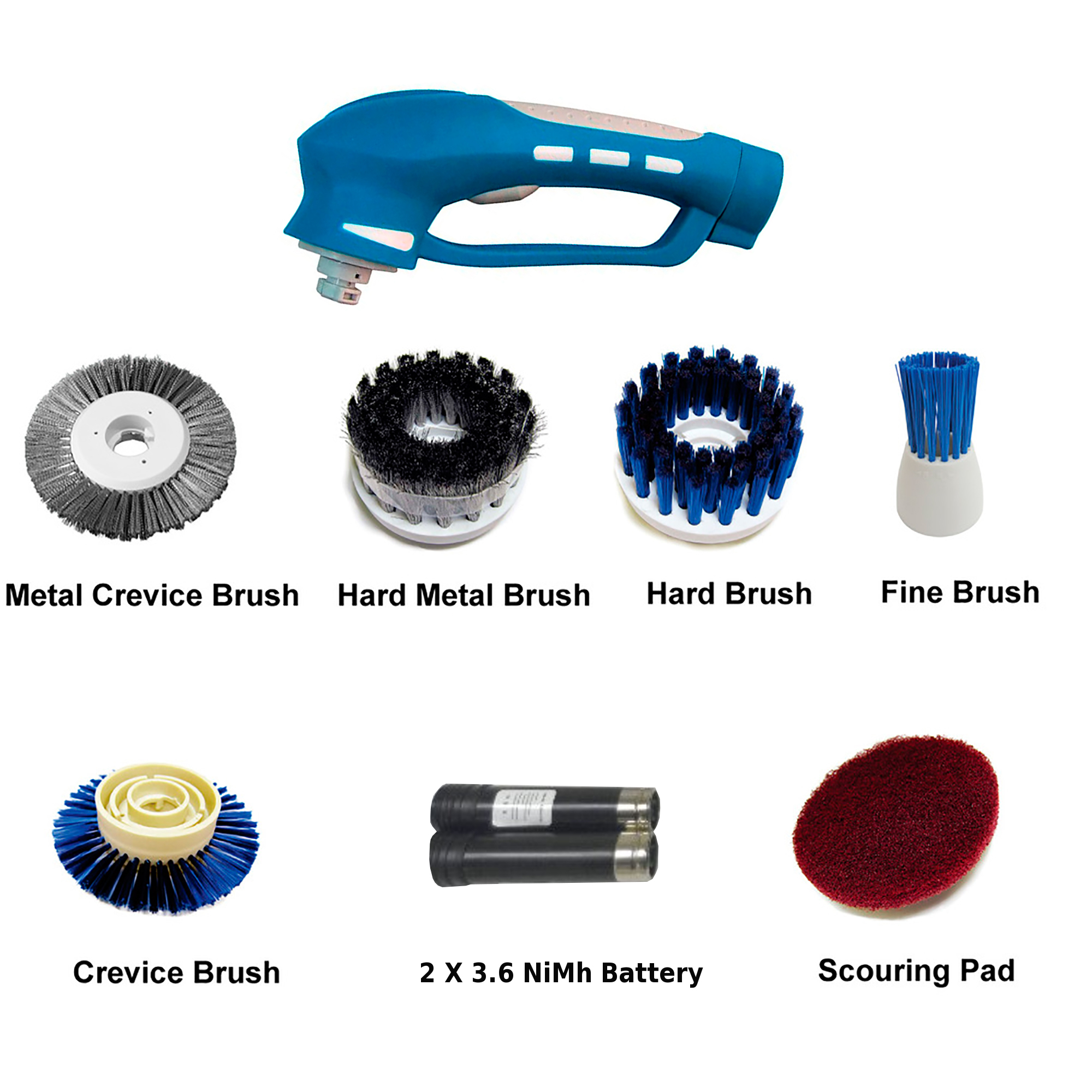 Set De Limpieza Eléctrico Metapo Ps/300 A Prueba De Agua -