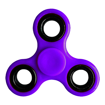 Fidget Spinner Antiestrs Estndar Purpura 
