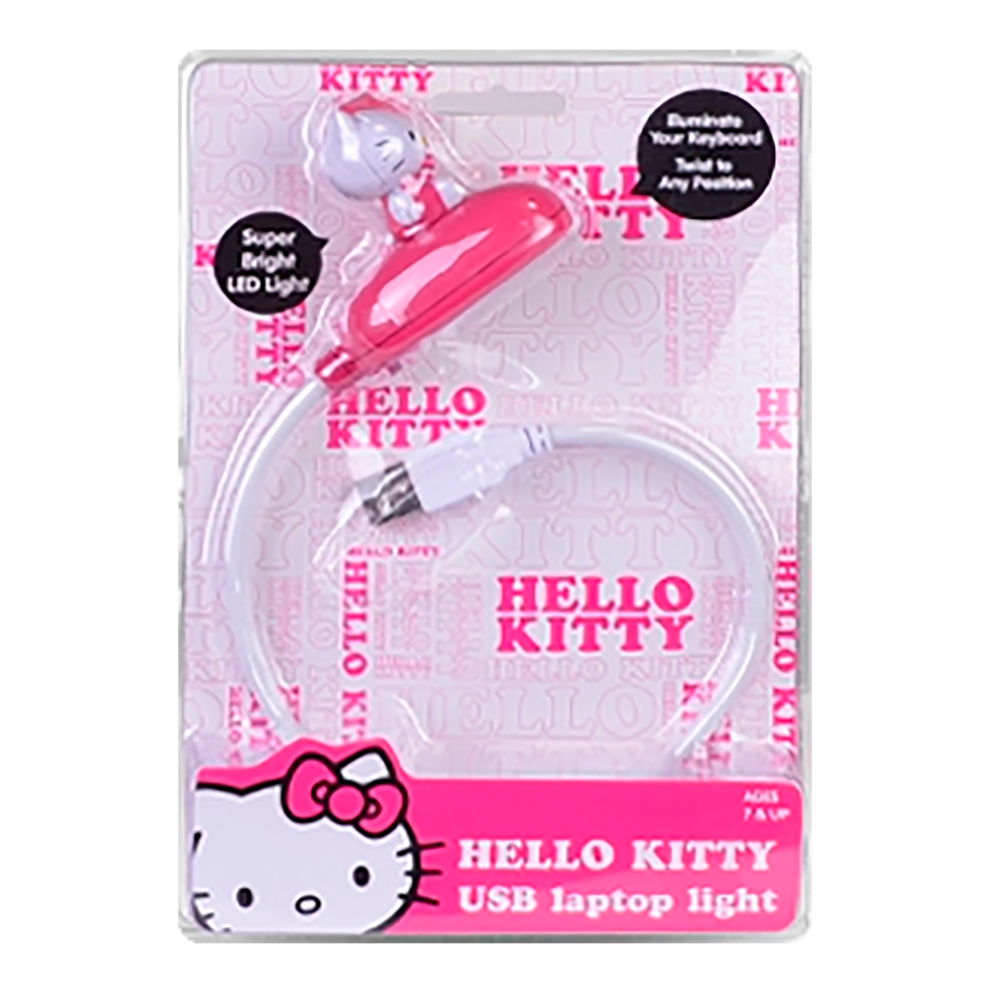 Lámpara Led Usb Para Notebook Hello Kitty 4 Led