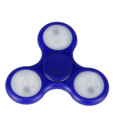 Fidget Spinner Antiestres Luces Led Azul