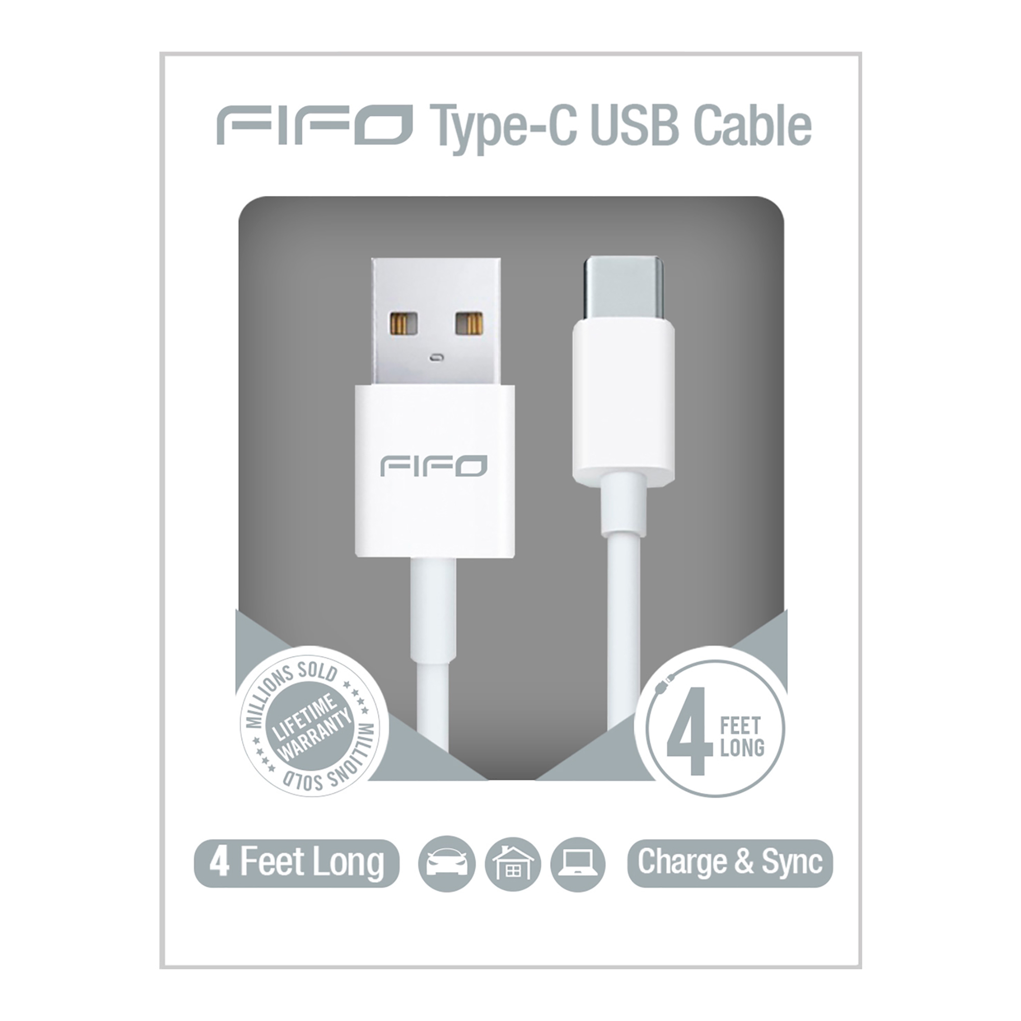 Cable Fifo Usb Tipo C 2,1m