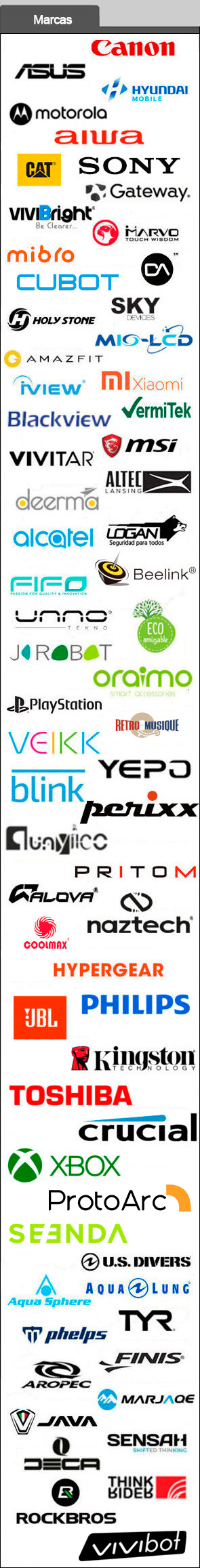 Marcas - WEB PCS
