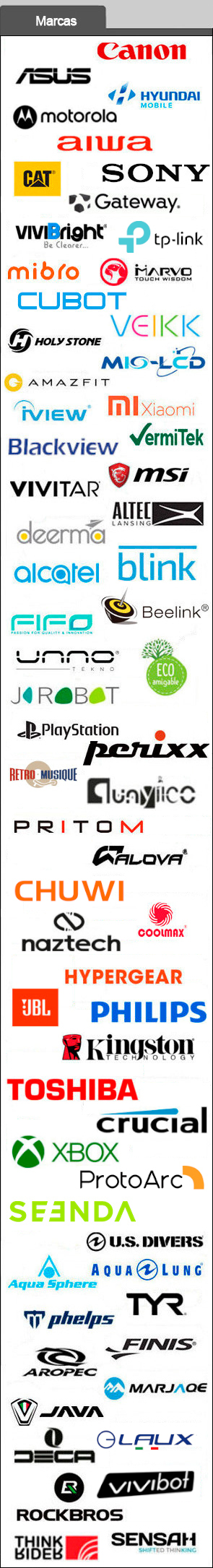 Marcas - WEB PCS
