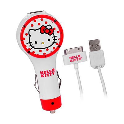 Cargador Usb De Auto Hello Kitty iPad iPhone iPod