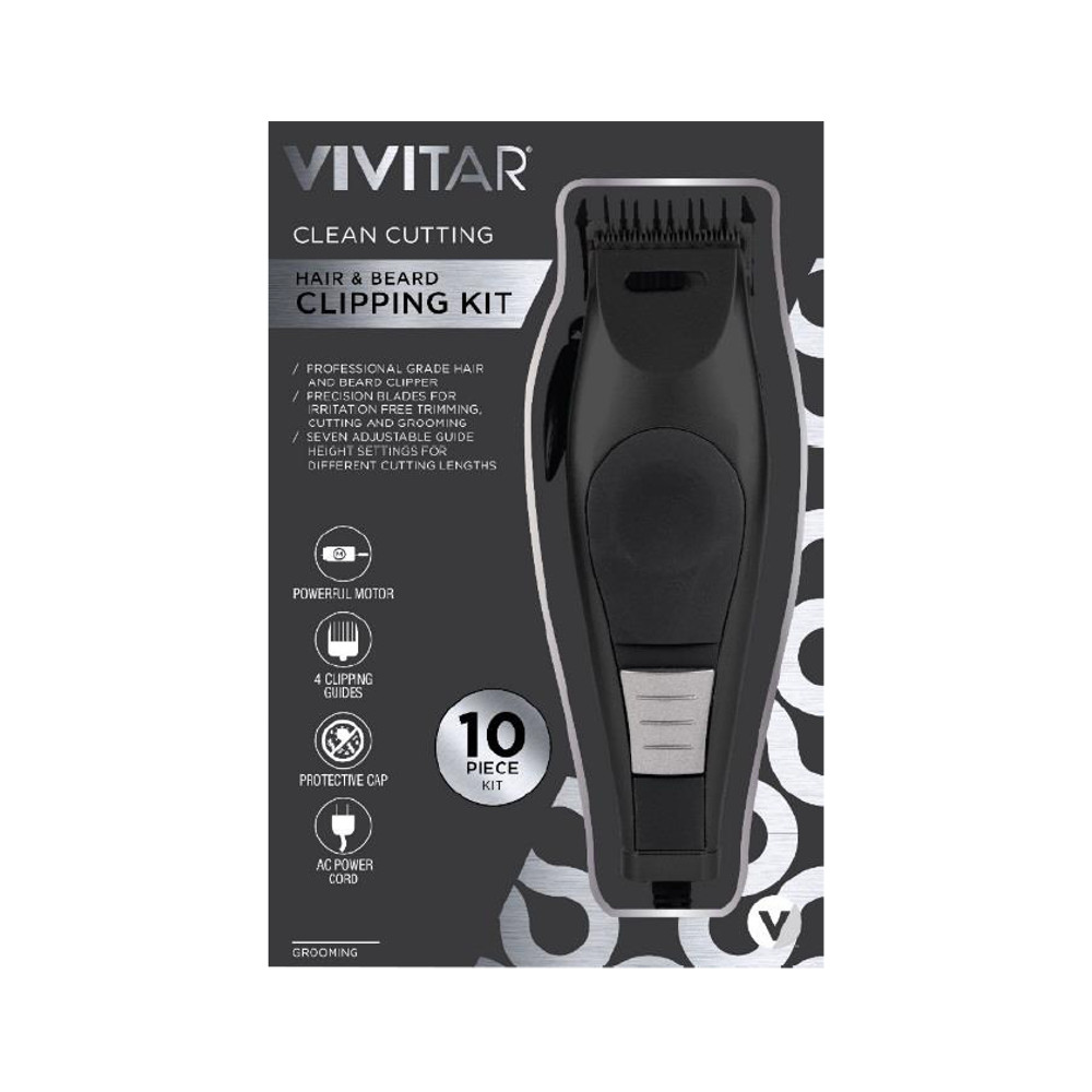 Cortadora Vivitar Afeitado Profesional Húmedo Y Seco 110v -