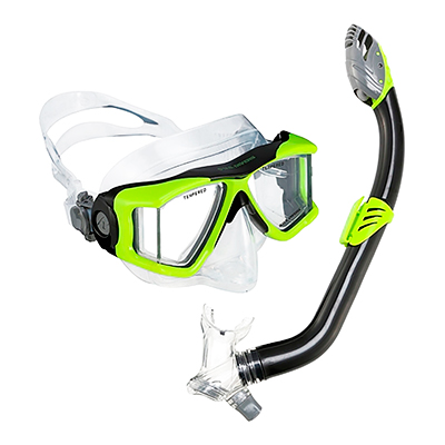 Kit Us Divers Mscara y Snorkel Para Agua