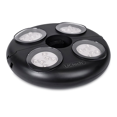 Lampara Utech Luz Led Alto Flujo 24 Leds 370Lm