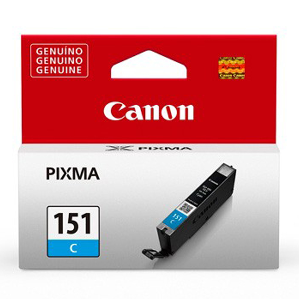 Cartucho De Tinta Color Canon Cli-151 Cyan 7 Ml