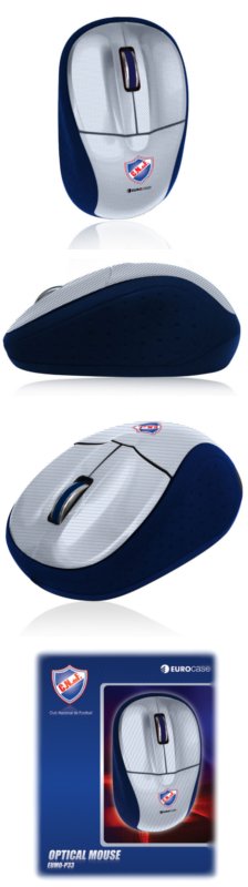 Mouse ptico Eurocase Oficial Nacional 800 dpi
