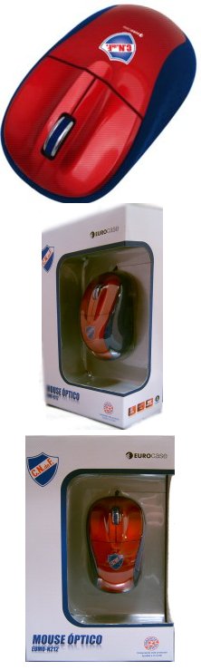 Mouse ptico Eurocase Oficial Nacional 800 dpi
