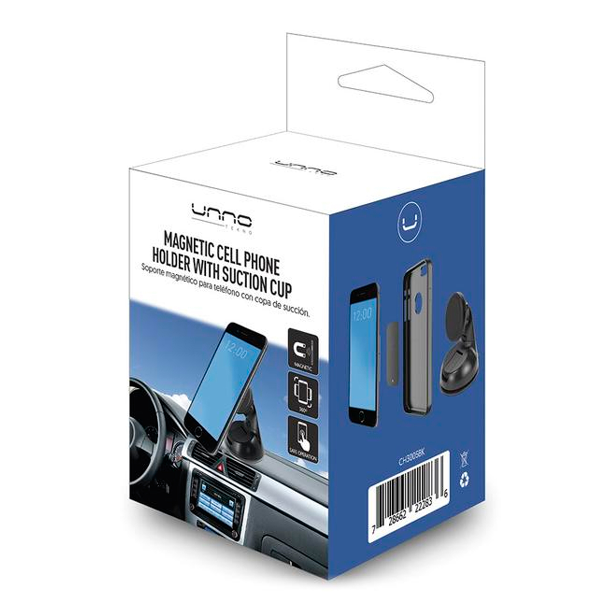 Soporte De Auto Para Celular Unno Magnético