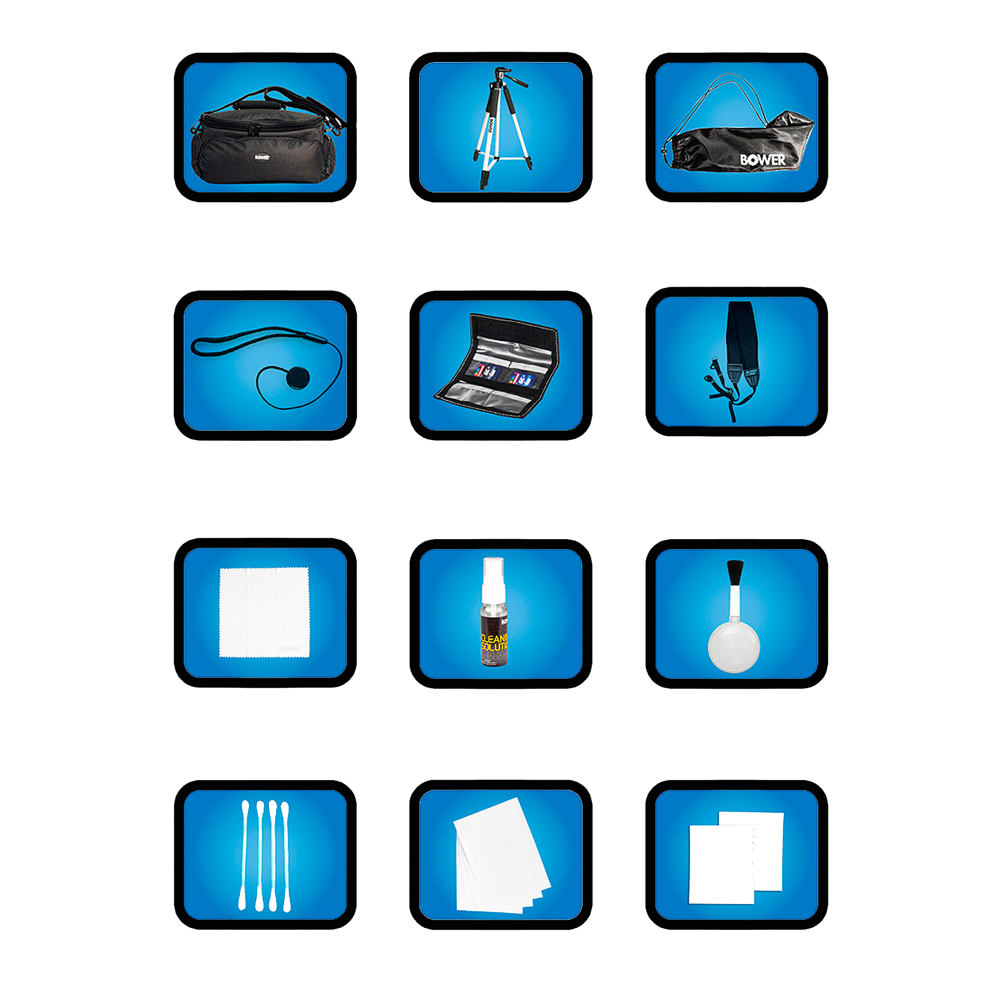 Kit 12 En 1 Para Cámaras Slr Diseño Compacto Y Liviano  -
