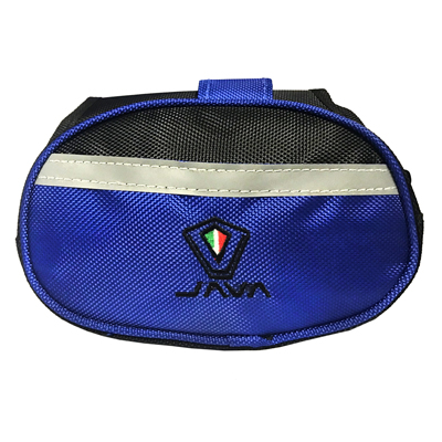 Bolso Java Doble Para Bicicletas Bandas Reflectantes 