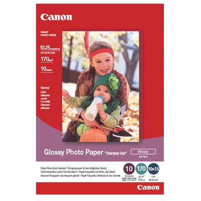 Papel Fotogr�fico Brillante Canon Glossy Gp-501 x10