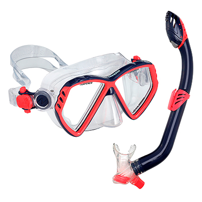 Kit Mscara y Snorkel Us Divers Para Nio Regal Jr Laguna