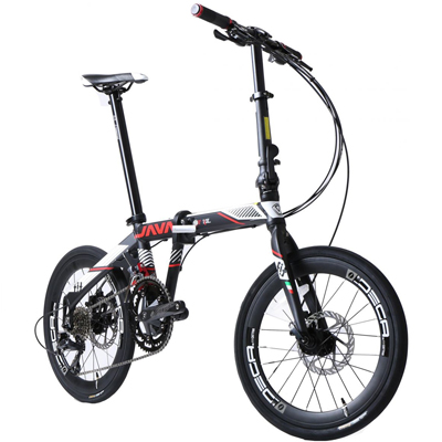 Bicicleta De Ciudad Java Fit Plegable Aluminio 18V 20''