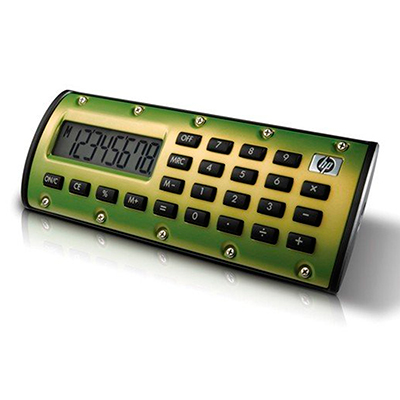 Calculadora Compacta Hp Quickcalc Magnética
