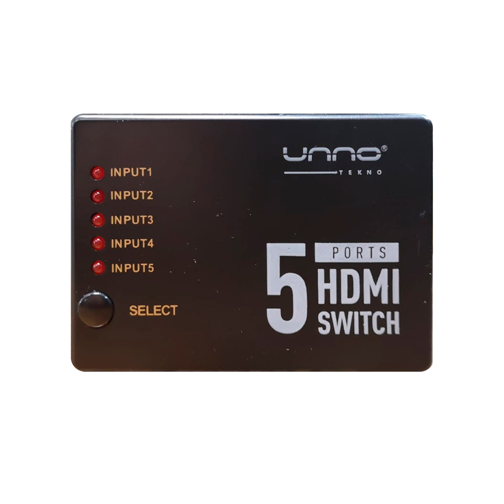 Switch Unno 5 Puertos Hdmi 4k x 2k 60hz 3d Compatible