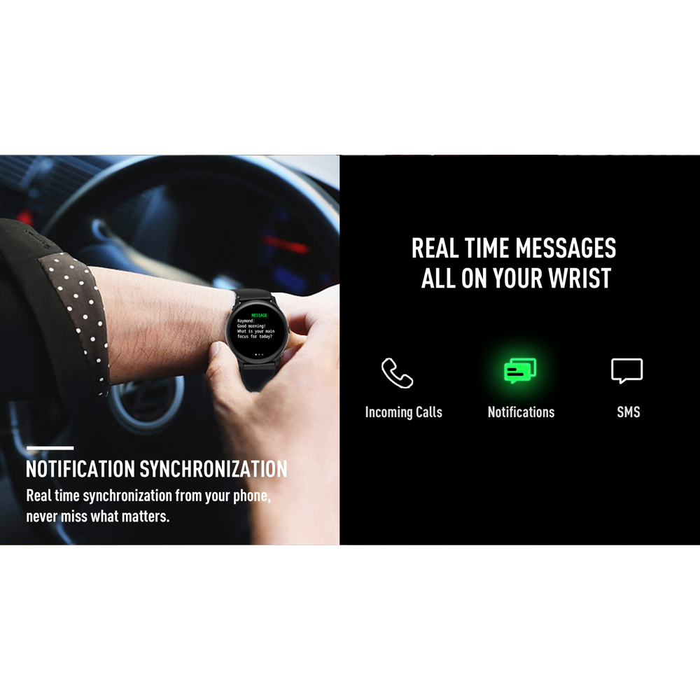 Reloj Inteligente Hyundai 1,3 Amoled Ip64 Bluetooth