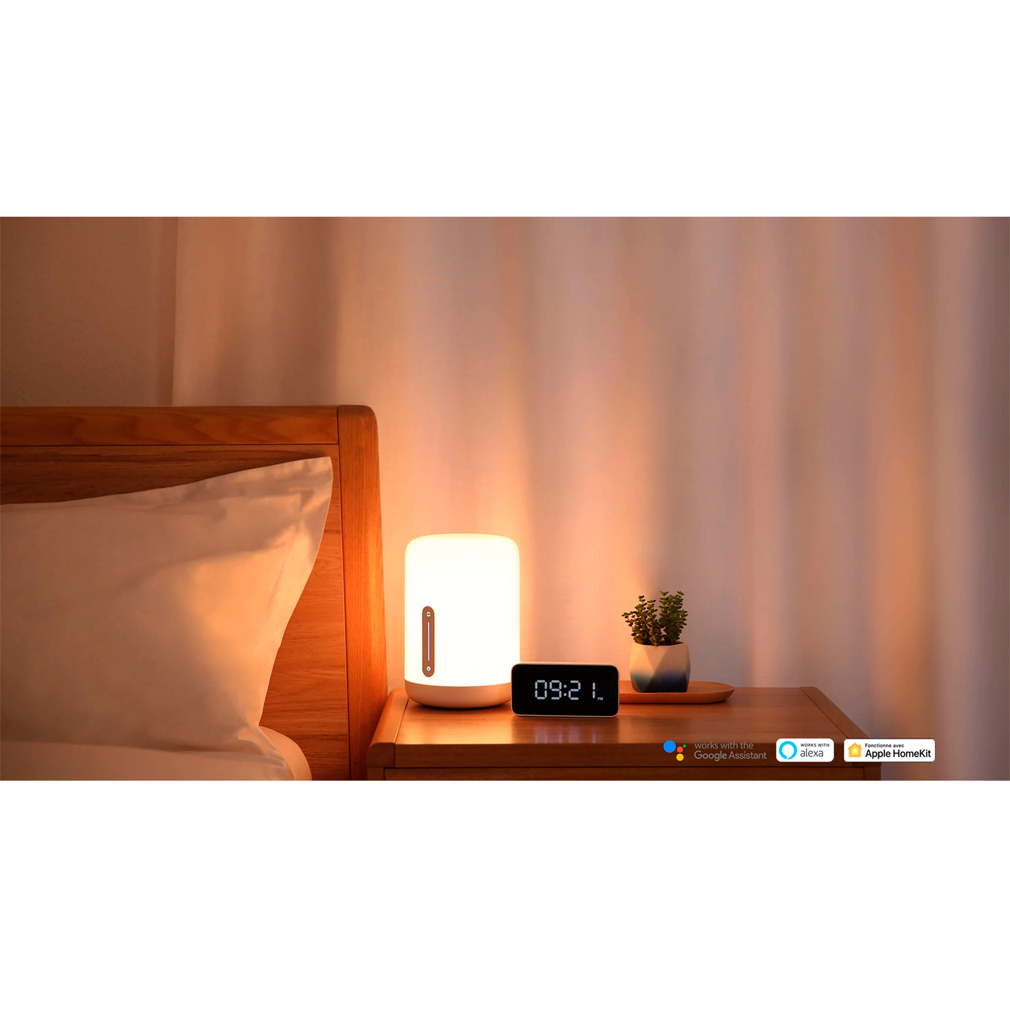 Lámpara Inteligente Xiaomi Mi Bedside Lamp 2 9w