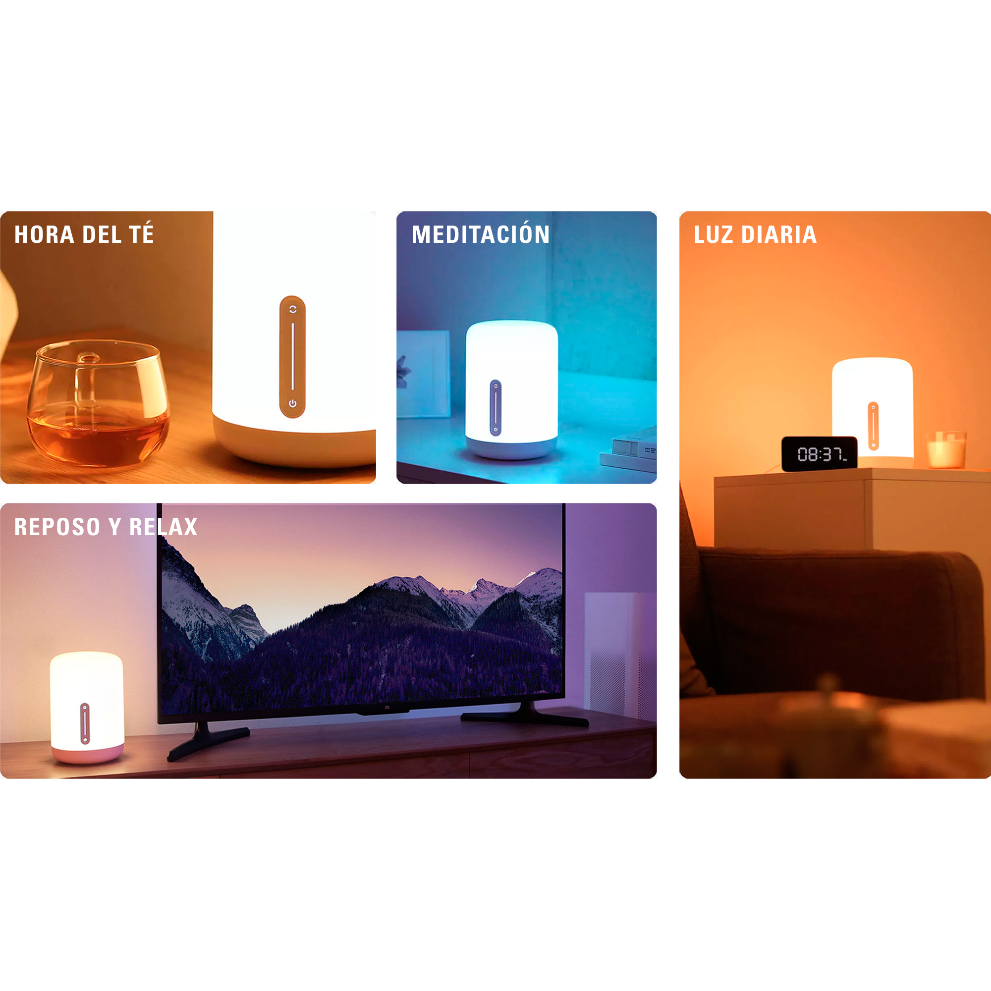 Lámpara Inteligente Xiaomi Mi Bedside Lamp 2 9w