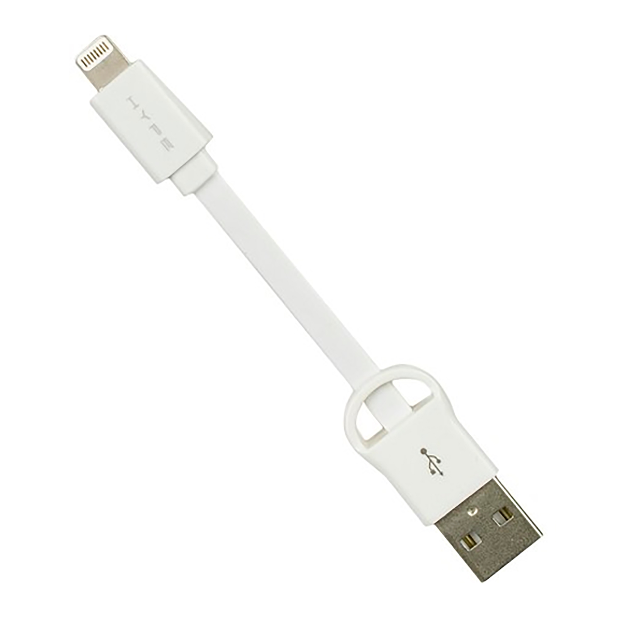 Cable Plano Usb a Lightning con Llavero