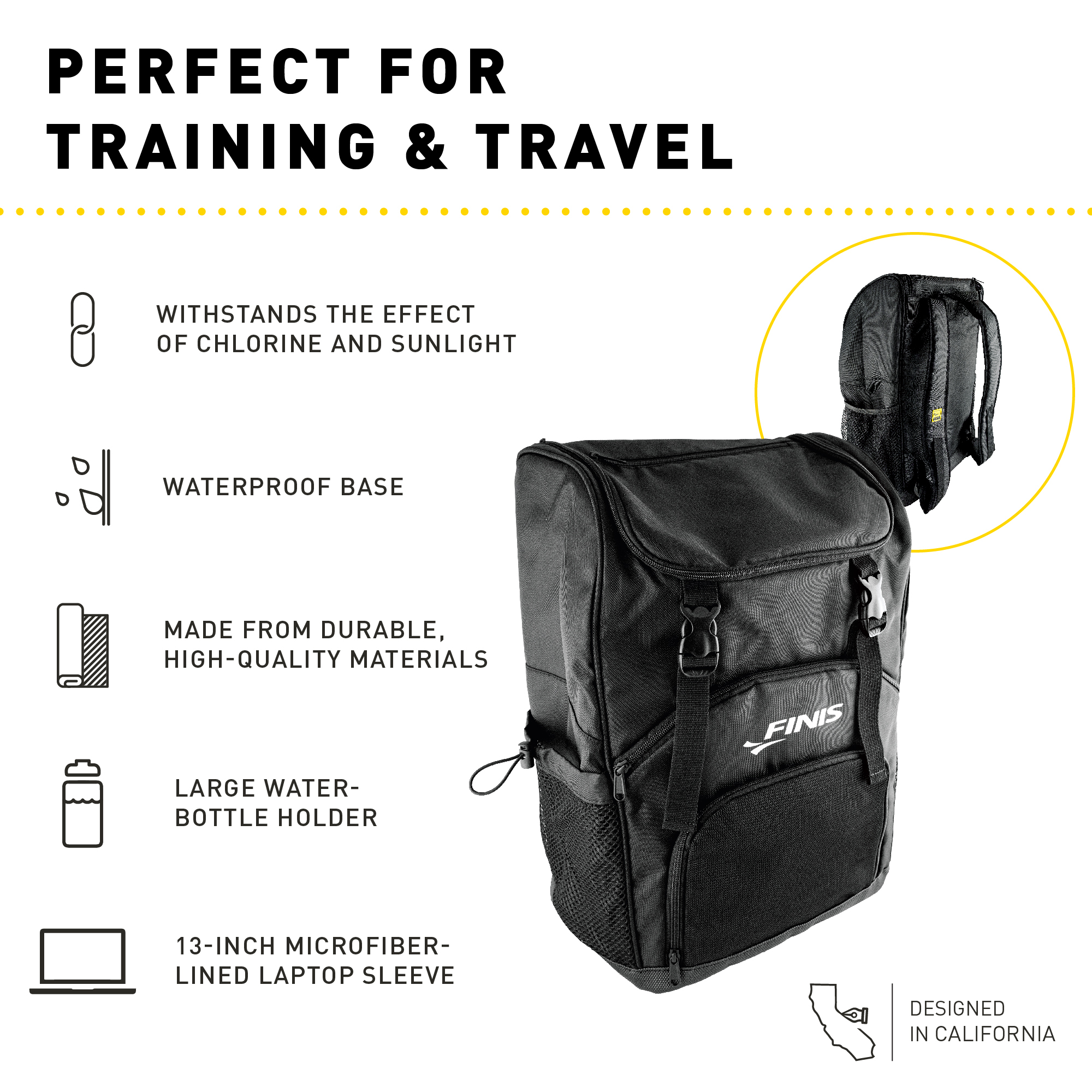 Mochila Finis Team Backpack 35l