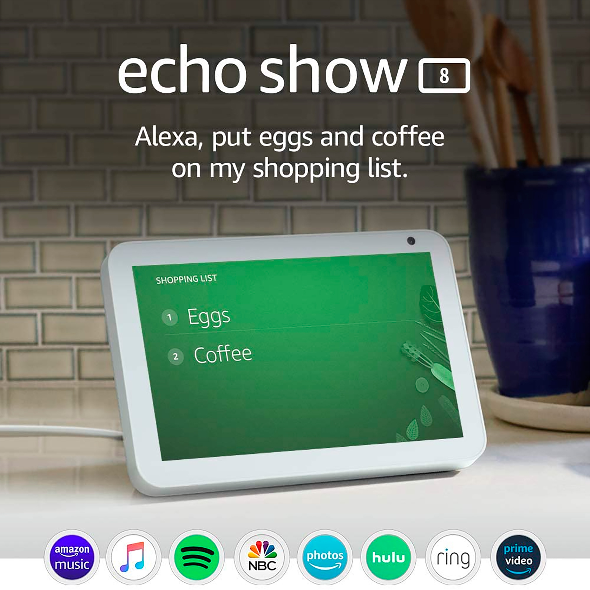 Amazon Echo Show 8 - Arenisca
