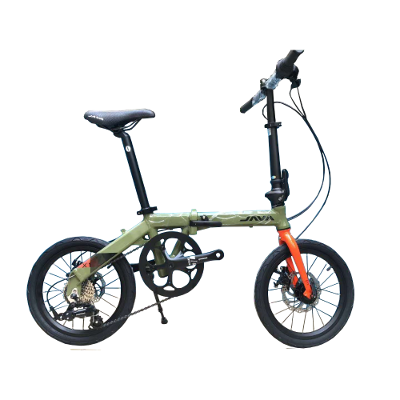 Bicicleta De Ciudad Java X1 Plegable Aluminio 7V 16''