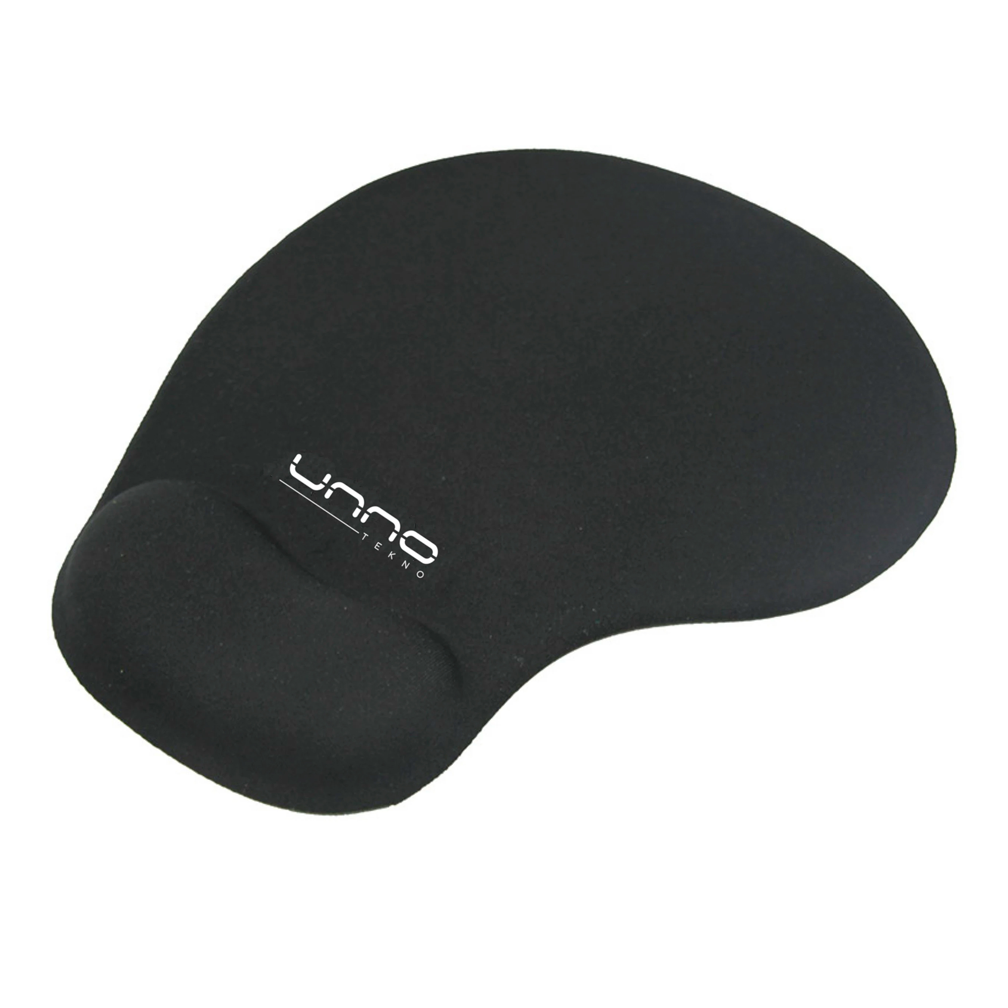 Mouse Pad Con Gel Unno Mp6001bk Antideslizante 229x190mm