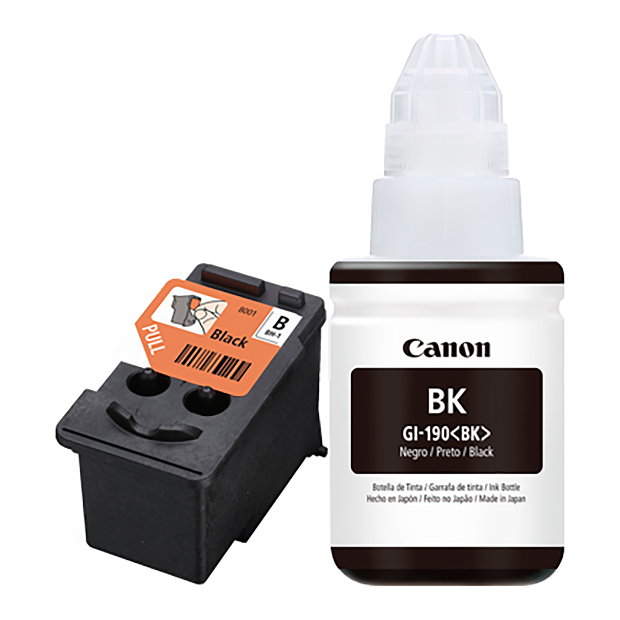 Cabezal Bh-1 + Tinta Gi-190 Canon 135ml Negro