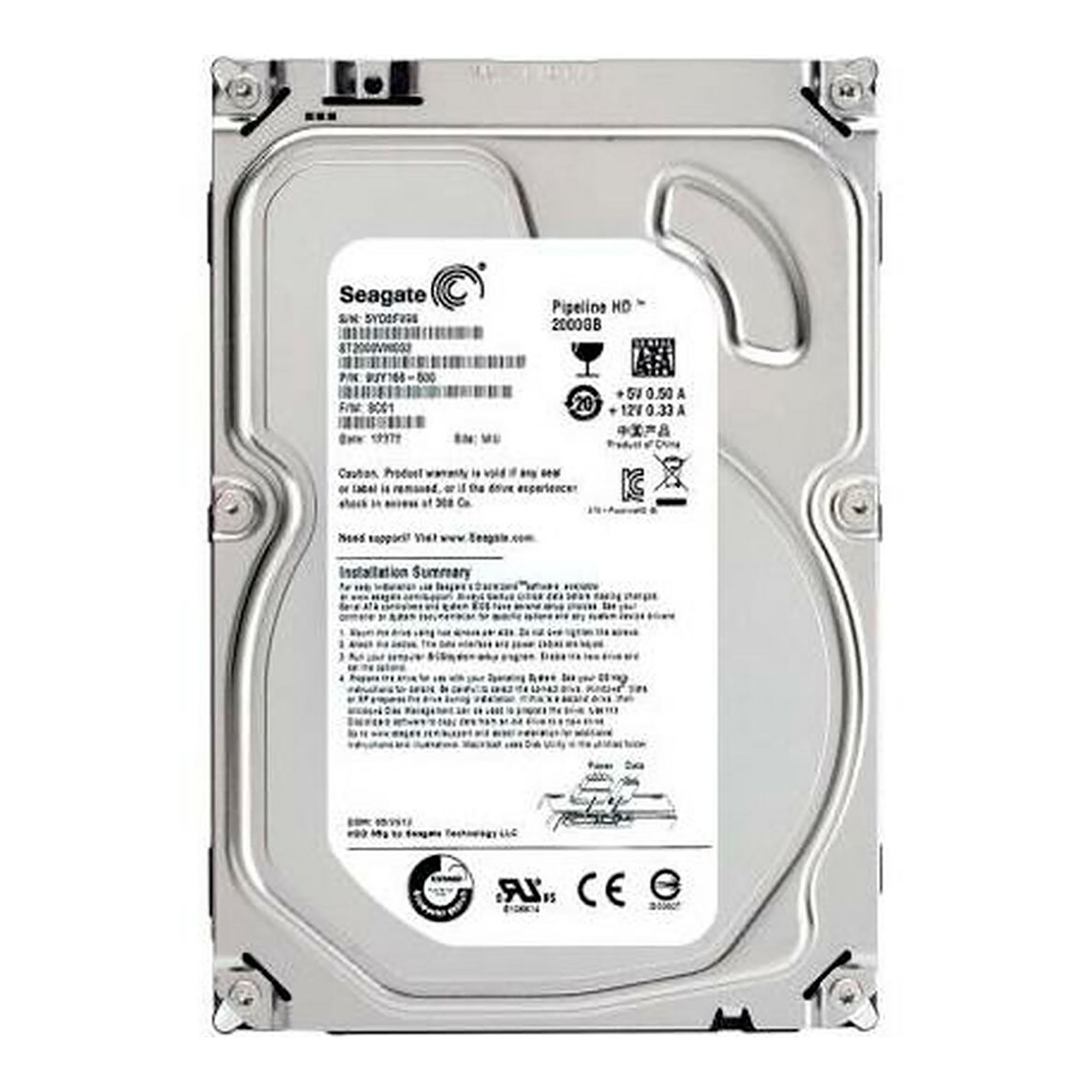 Disco Duro Seagate 2tb 3,5´ Sataiii 5900rpm