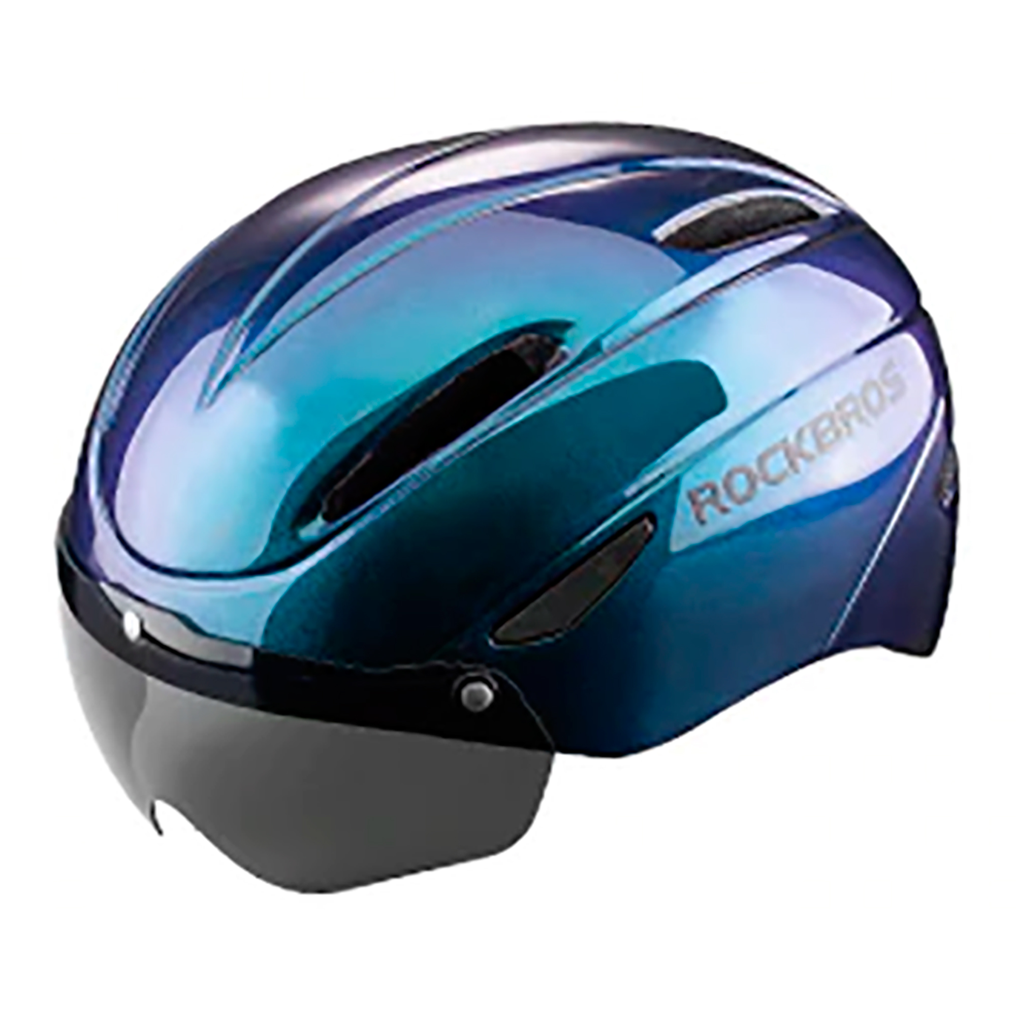 Casco Bicicleta Rockbros Lentes Magnéticos